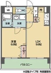 アコール県庁前の物件間取画像